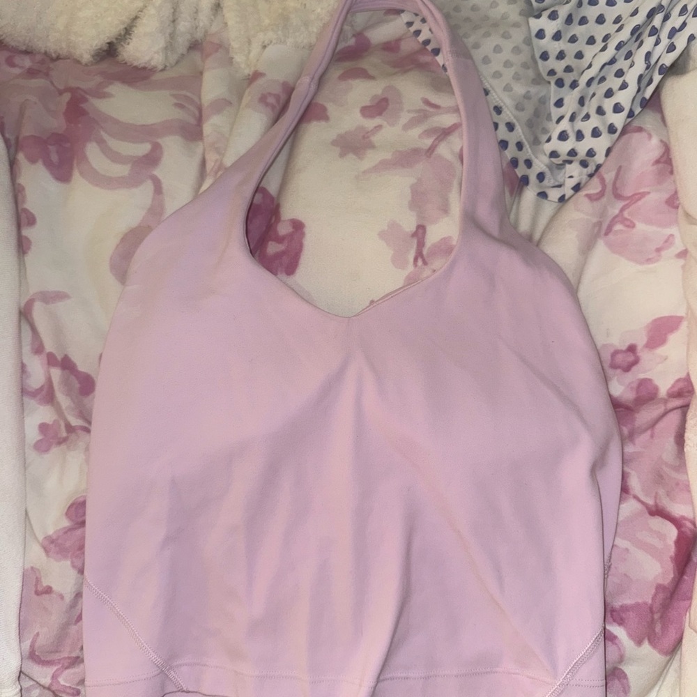 Lululemon Pink Align Halter Top